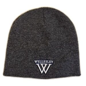 Wellesley Hat 3 for 15 SALE CLEARANCE Gray Knit Hat
